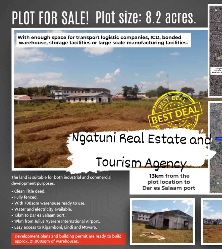 A Big Property with Warehouse For At Mbagara, Dar Es Salaam Tanzania East Africa