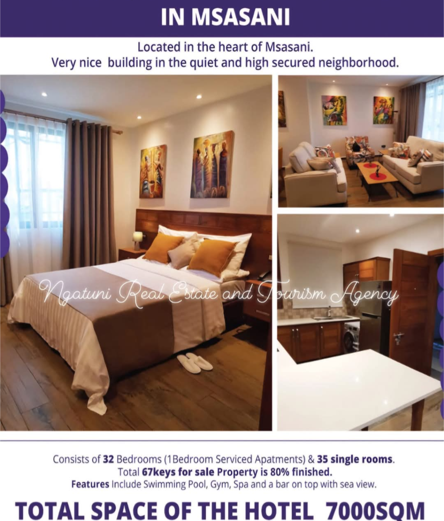Hotel For Sale At Msasani Dar Es Salaam Tanzania East Africa